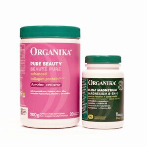 DEAL: Organika Pure Beauty Collagen + 8-in-1 Magnesium = Joint Pain, Skin Health